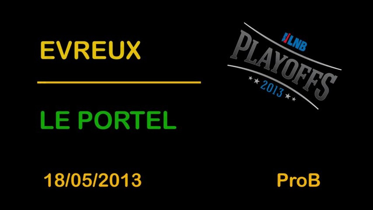 [Playoffs 1/4 Belle] Evreux - Le Portel