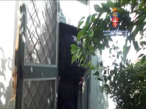 Castel Volturno (CE) - Tenta furto nella villa degli orrori , arrestato (20.05.13)