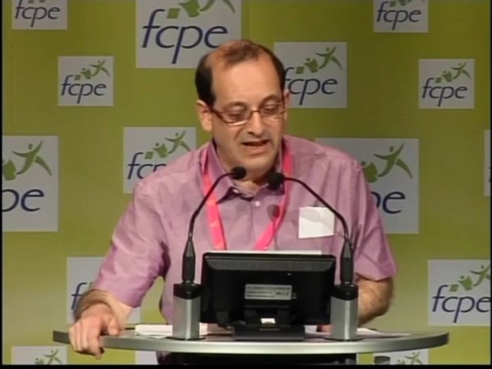 Jean-Jacques HAZAN - Discours de clôture du 67 ième Congrès FCPE