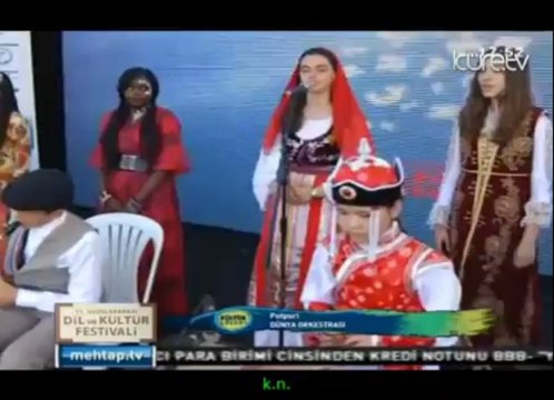 2 DÜNYA SEVGİ-BARIŞ ORKESTRASI İZMİR açılış 11. Türkçe Olimpiyatı