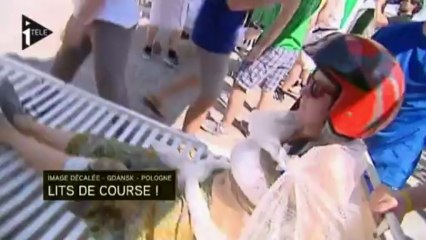 Insolite : une cuorse de lits d'hôpital