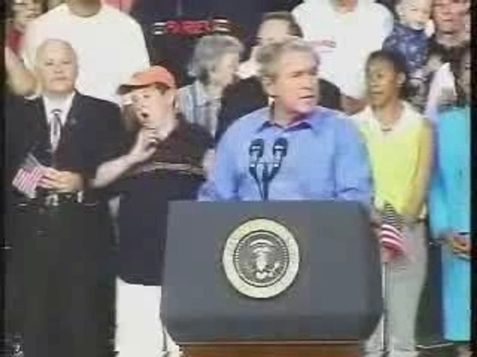 Bush bored boy