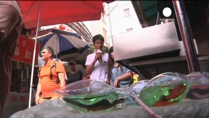 Chine : des petits animaux servent de jouets