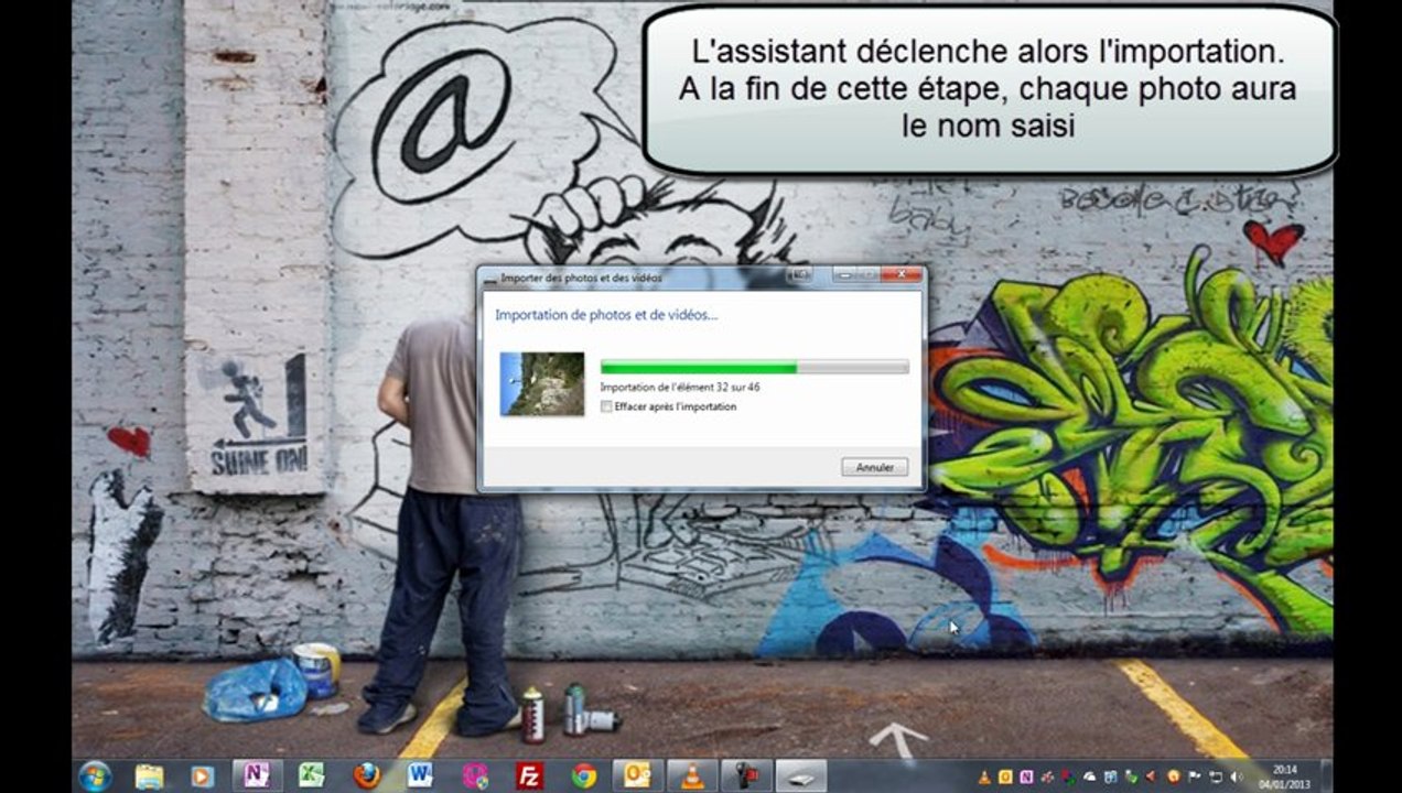 [Tuto'rganiz - Windows 7] Comment importer des photos à l'aide de l'Assistant Galerie Windows Live?