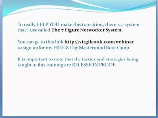 Creating Success In Network Marketing