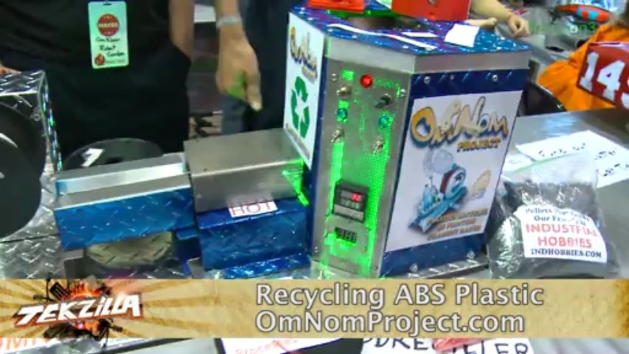 Maker Faire 2013: Reuse and Recycle 3D Printed Parts - Tekzilla Daily Tip