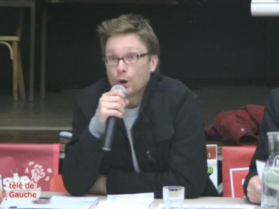 L'intervention de Vincent Gay aux Assises de l'éco-socialisme à Beaumont