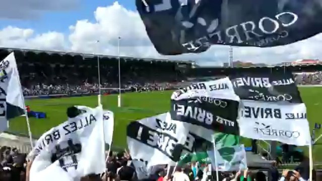 Avant match Section Paloise - CA Brive Corrèze finale d'accession 19/05/2013