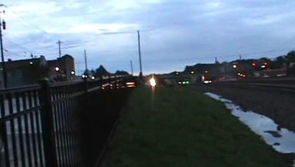 Norfolk Southern unit grain train northwest through Austell Ga.