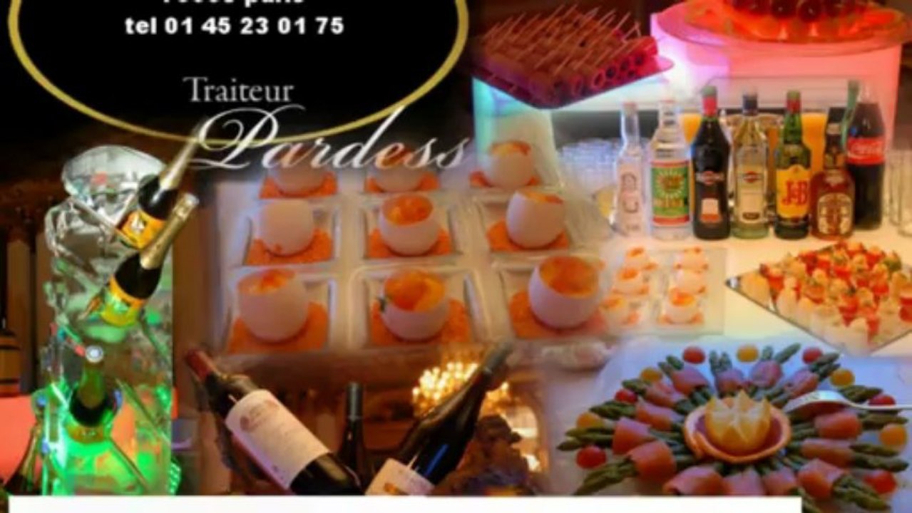 traiteur luxe paris, organisateur de reception