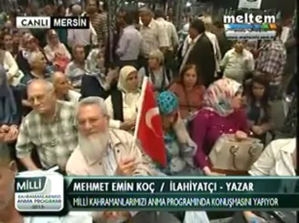 Meltem Tv M. Emin Koç Mersin Konferansı 18,05,2013