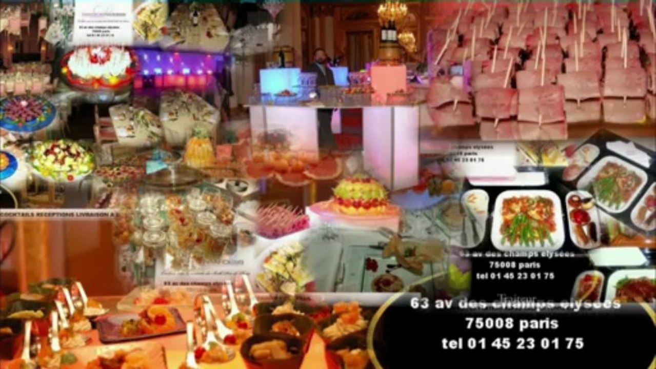 Traiteur paris -ORGANISATION  Originales ET CREATIF