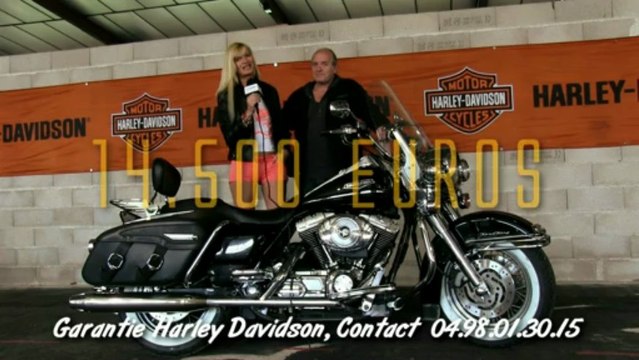 HARLEY ROAD KING CLASSIC NOIR - HARLEY OCCASION VAR