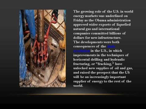 US Energy Revolution Gathers Pace - Asia World Energy
