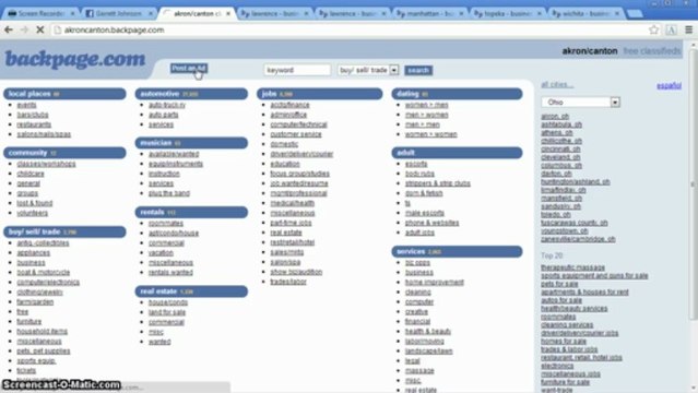 Backpage - Quick Multi-city Classifieds Posting Method