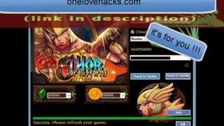 Thor Lord of Storms Hack Cheat Tool [Gems and Coins adder] Thor Generator iOS Android