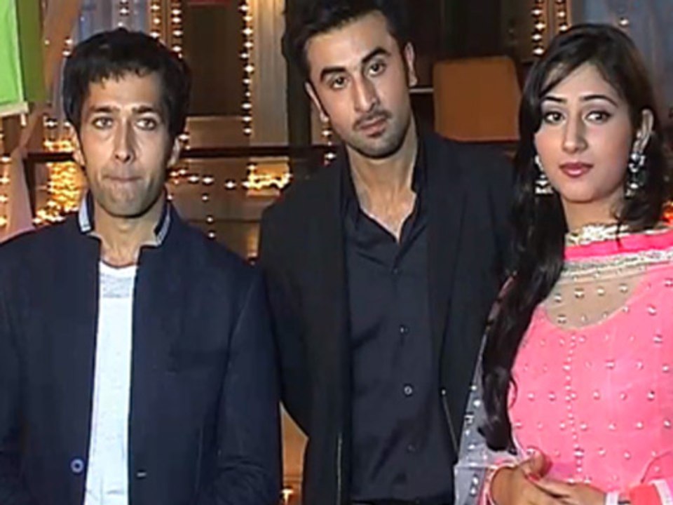 Ranbir Kapoor on the sets of Star Plus Pyar Ka...