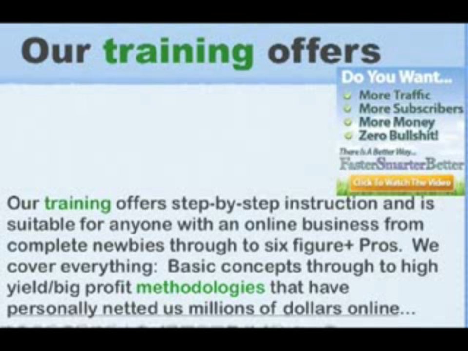 " Faster Smarter Better Online 21+ Hours Training (view mobile)  |  Faster Smarter Better Online 21+ Hours Training (view mobile) "