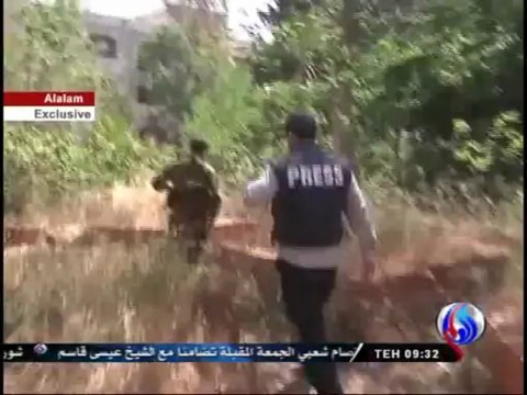 صور حصرية لقناة العالم من وسط القصير