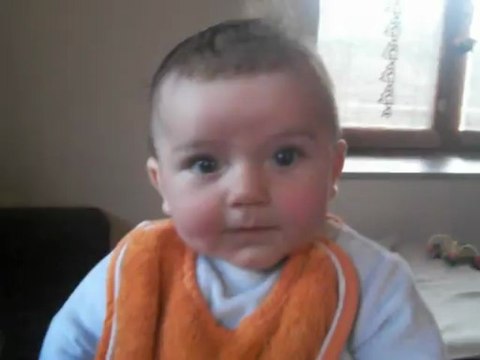 Julien le soir après une après-midi chez Marie!