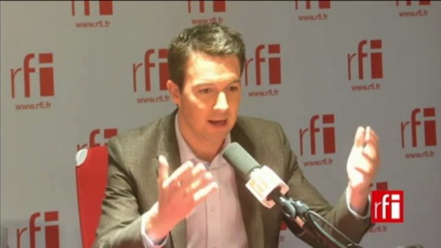 Guillaume Peltier, vice-président de l’UMP, à l’initiative de la motion «La Droite forte»