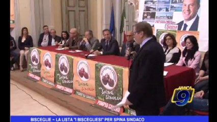 Bisceglie | La lista "i biscegliesi" per Spina Sindaco