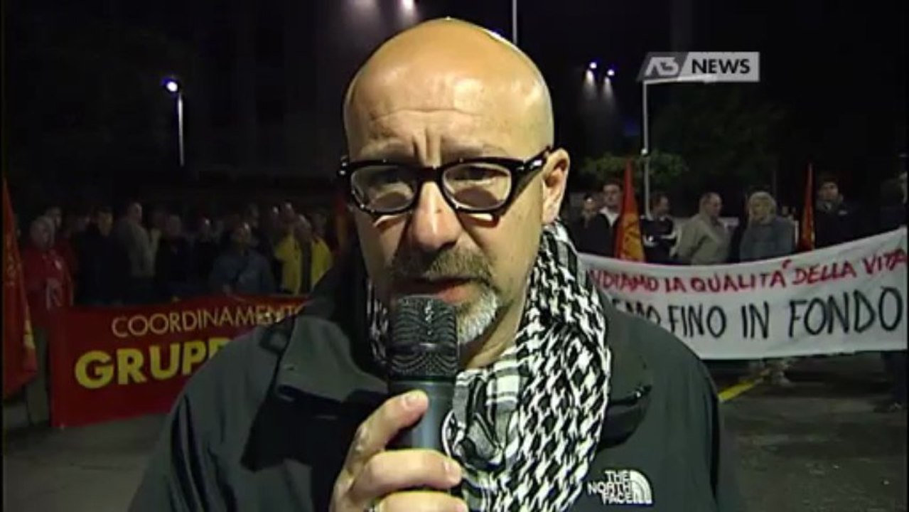 NOTTE DI SCIOPERO ALLA DANIELI