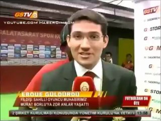 Ο Εμπουε κάνει πλάκα σε δημοσιογράφο