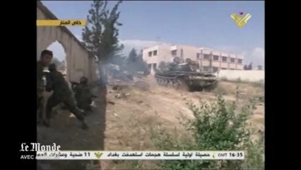 Al-Manar diffuse des images des combats à Qoussair