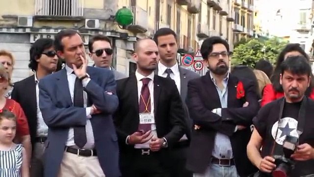 Napoli - Tocca Napoli con mano , la mappa tattile della città -1- (19.05.13)