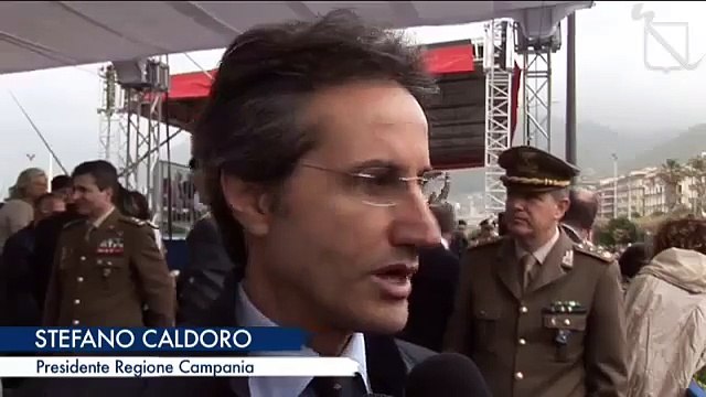 Napoli - 61° Raduno Bersaglieri, commenti di Caldoro e Graziano (18.05.13)