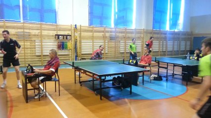 Kazimierz Rybak - Rafał Cieluszke 2-3 , finał 40 - 55 lat,GP Śląska  Mikołów 2013