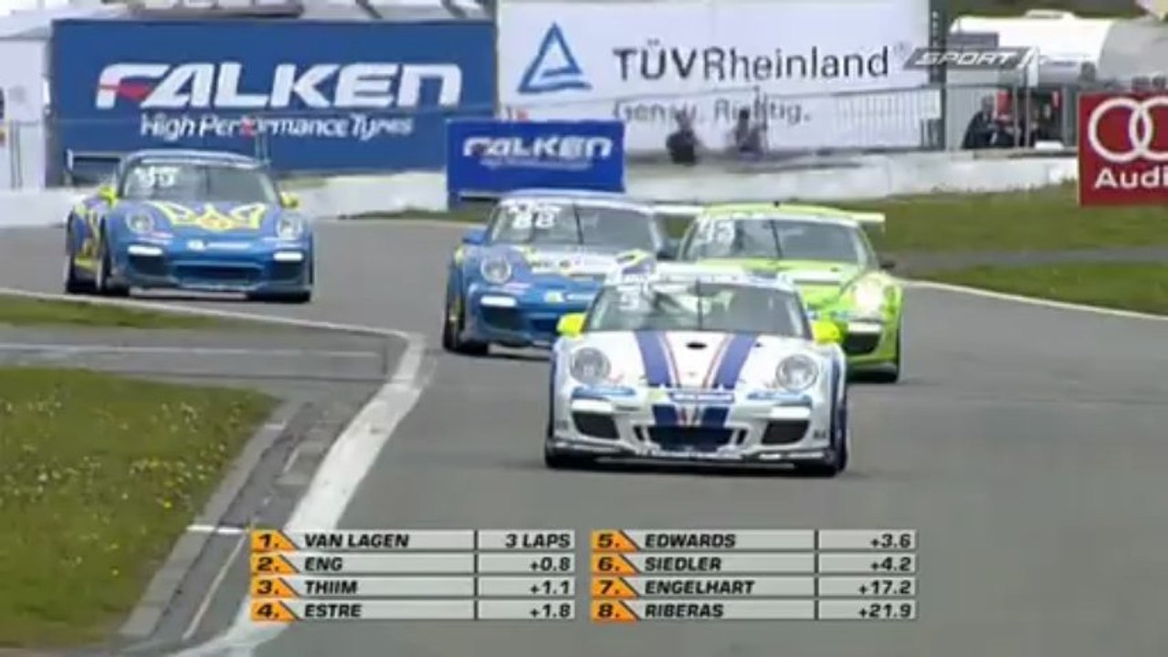 Porsche carrera cup Nurburgring 2013
