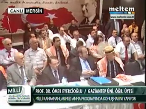 Meltem Tv Prof. Dr. Ömer Eyercioğlu Mersin Konferansı 18,05,2013