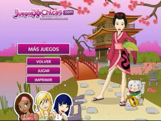 Vestir de japonesa - Juegos para chicas