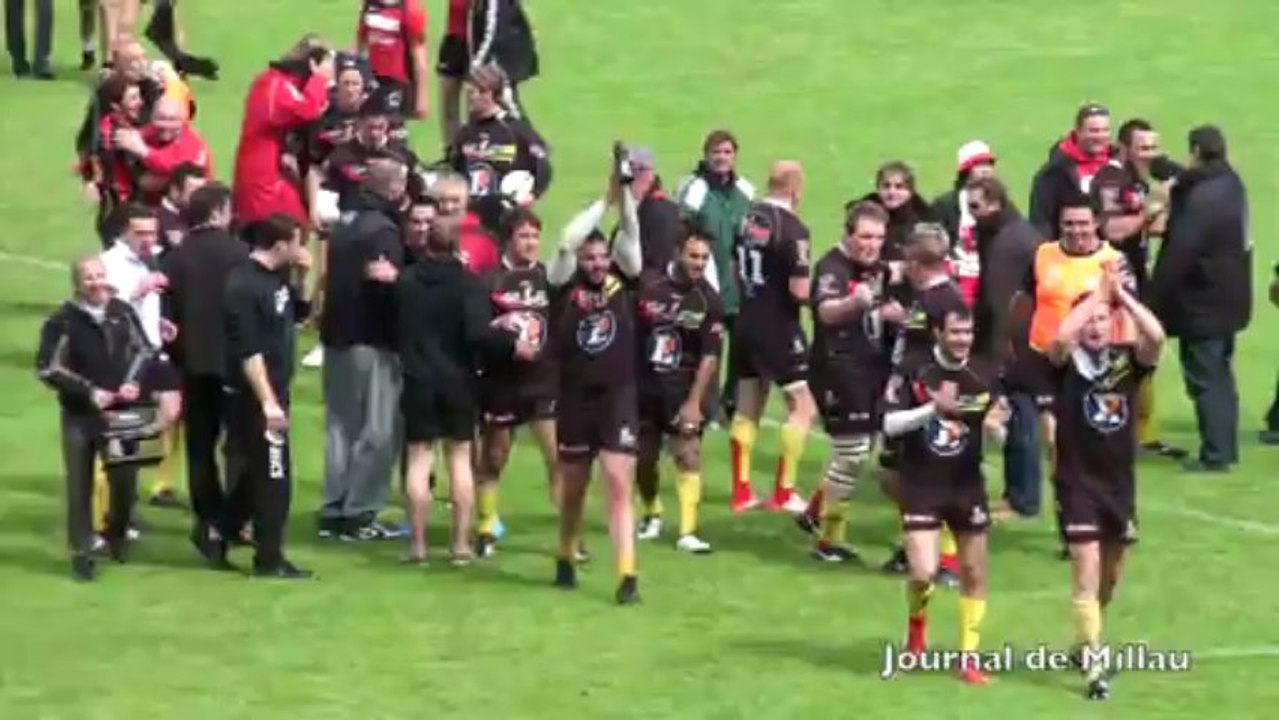 Rugby : Millau - Savedun (2e mi-temps)