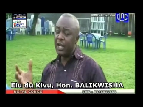 Honorable, élu du Kivu BALIKWISHA, dénonce le régime de Kabila et il a été interrompu par la régie RTNC, suivez, une honte !