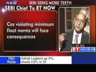 Sebi Needs More Funds and Power, says UK Sinha