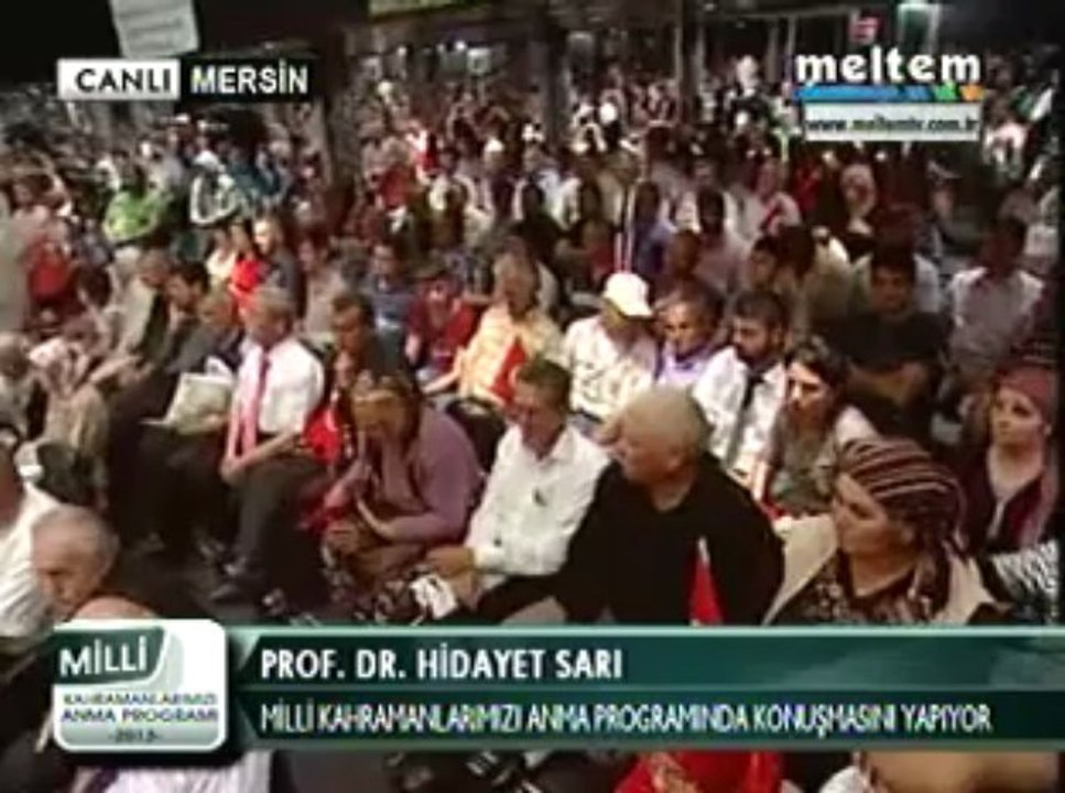Meltem Tv Prof. Dr. Hidayet Sarı Mersin Konferansı 18,05,2013