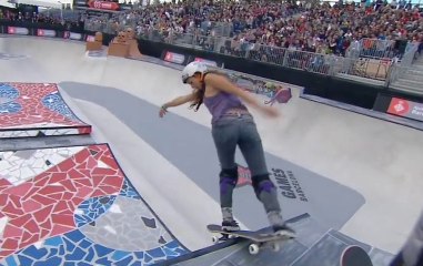 Lizzie Armanto Wins Gold in Womens SKB Park Final - X-Games