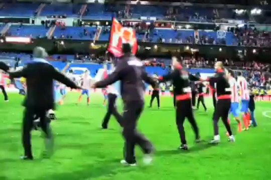 Atletico Madrid kamerasından özel anlar