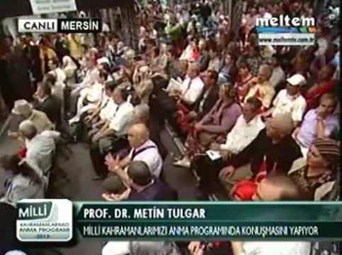 Meltem Tv Prof. Dr. Metin Tulgar Mersin Konferansı 18,05,2013