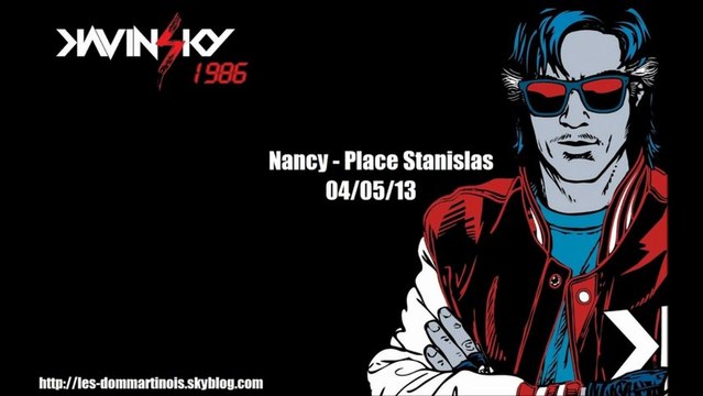 Kavinsky - Nightcall @ Place Stan - Nancy 04/05/13