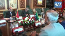 رئيس مجلس المستشارين  يتباحث مع النائب الاول لرئيس المؤتمر الوطني الليبي