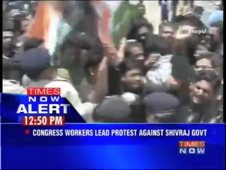 Protests outside MP HM's residence