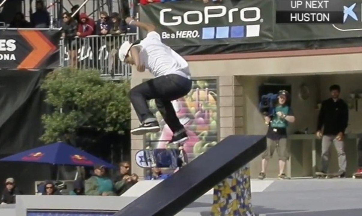 Paul Rodriguez Wins Silver in Street League Skateboarding - X-Games Barcelona