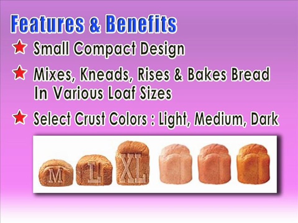 Best Bread Maker Machine Reviews : Panasonic SD-YD250 Automatic Bread Maker