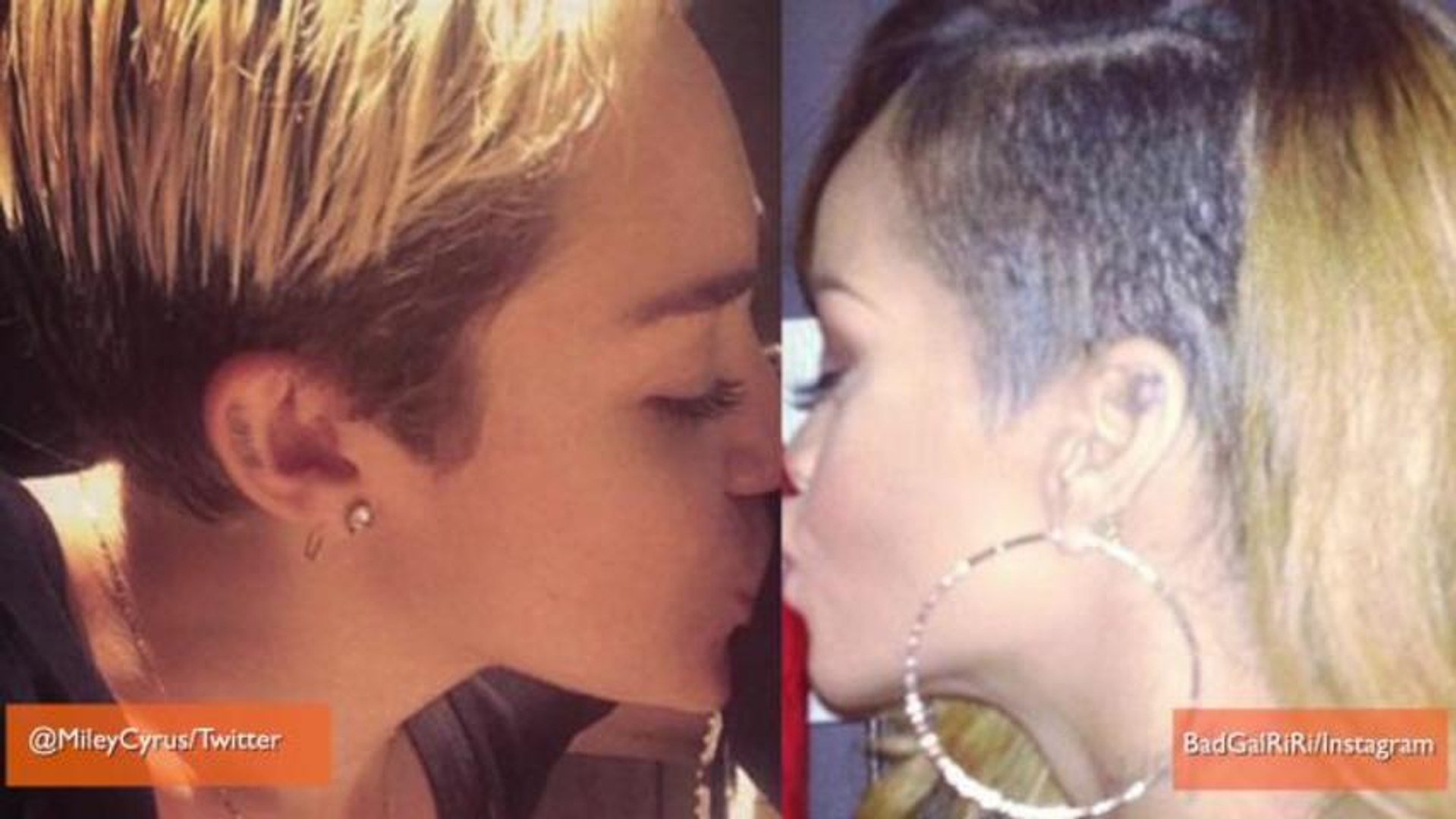 Miley Cyrus Would 'Definitely' Make Out With Rihanna