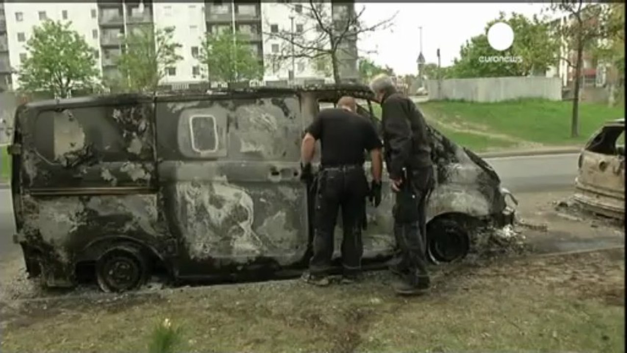 Suède : émeutes dans une banlieue de Stockholm