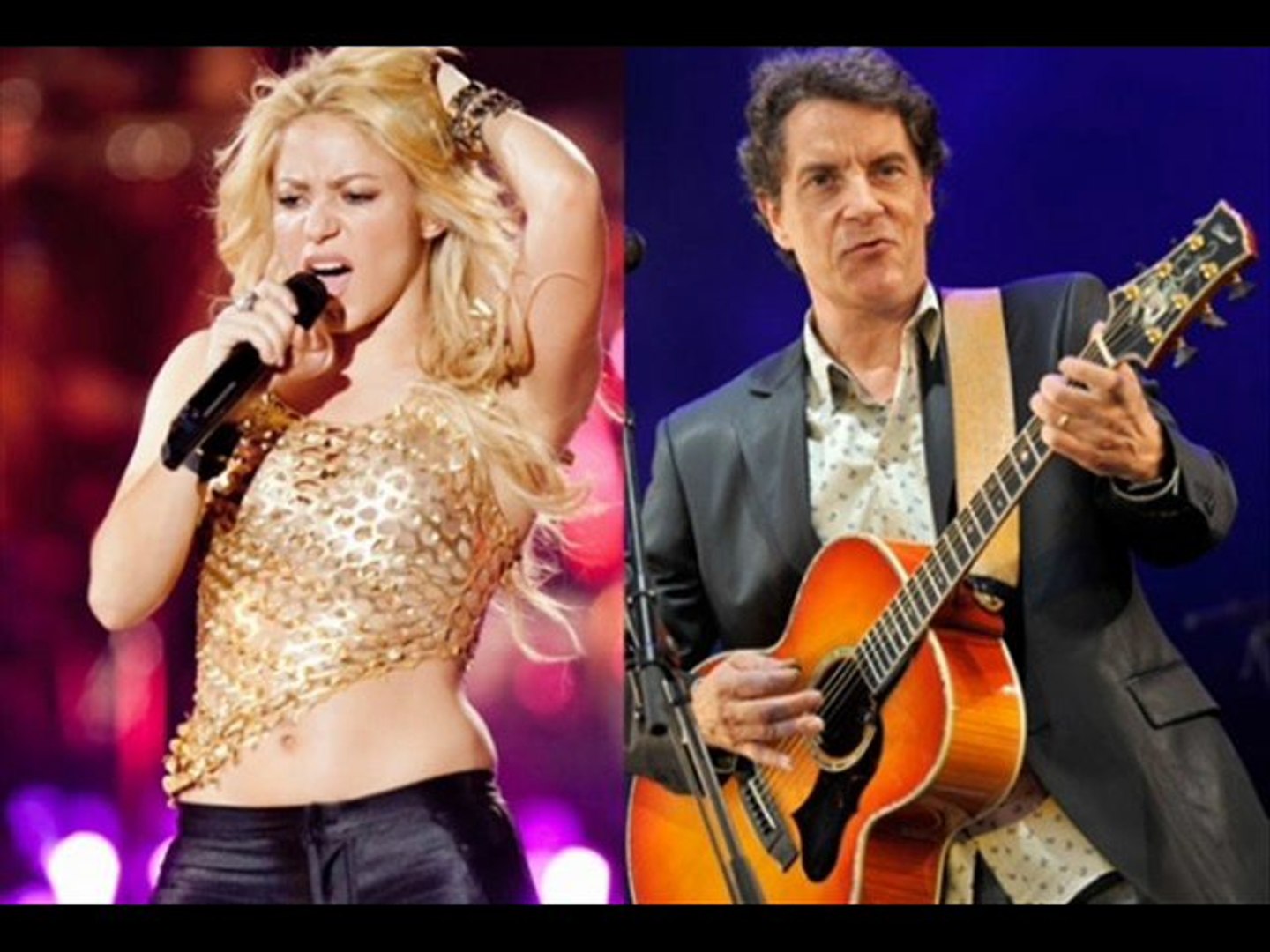 Francis Cabrel et Shakira : je l'aime à mourir - Vidéo Dailymotion